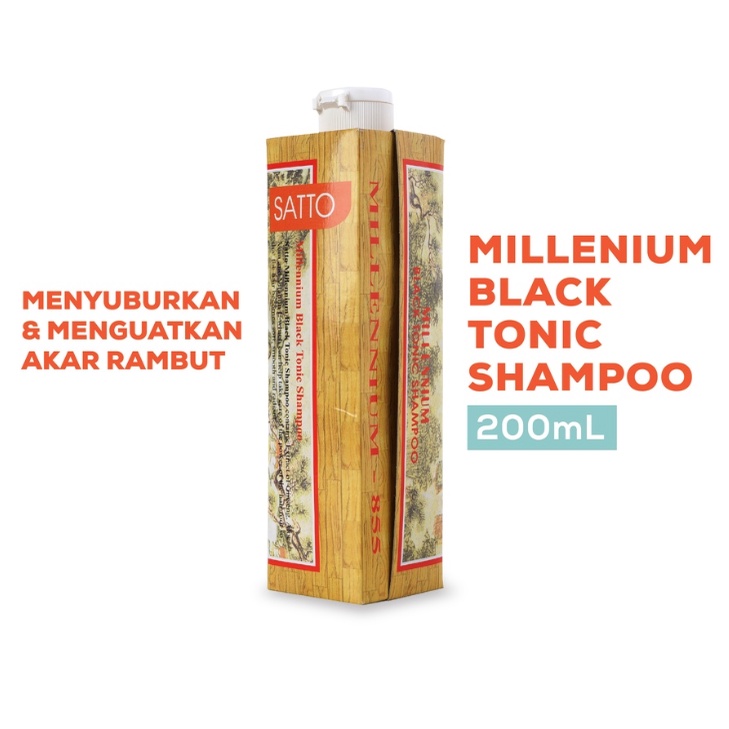 Satto Millenium Black Tonic Shampoo 200 ML