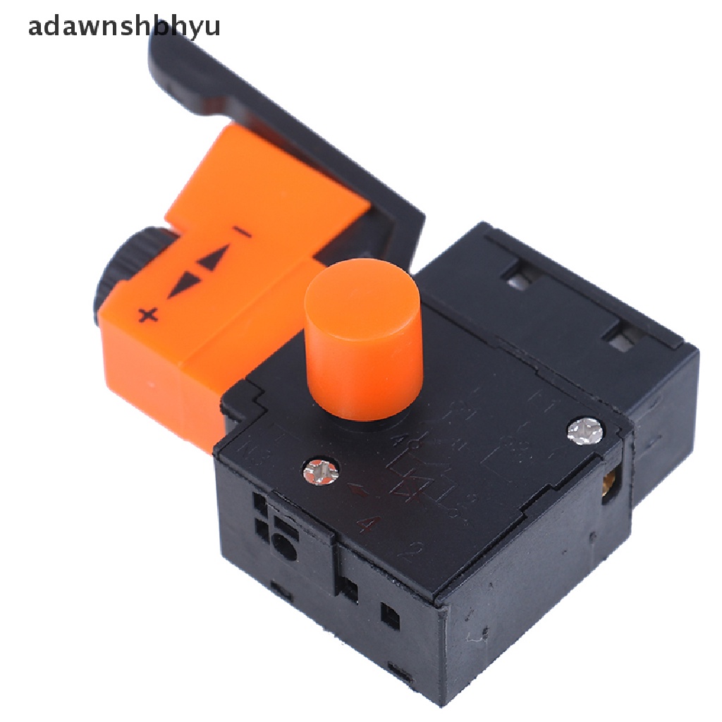 Adawnshbhyu FA2 /61BEK lock on power Bor Tangan Listrik speed control trigger switch 220v6a ID