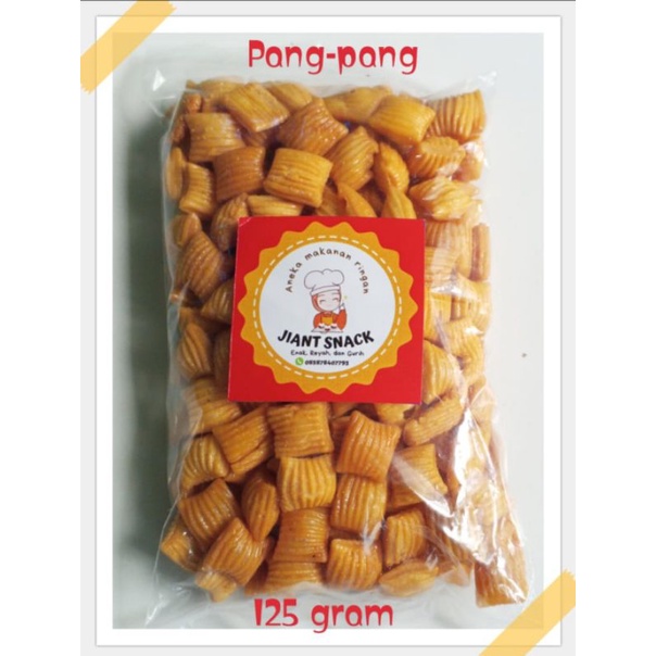 

PANG - PANG 125 GRAM / JAJAN 5000AN / JAJAN KILOAN / SNACK 5000AN / SNACK KILOAN / PANG PANG GAJAH