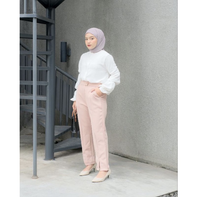 RAVABIA PANTS / CELANA KERJA / CELANA SCUBA / JUMBO SIZE