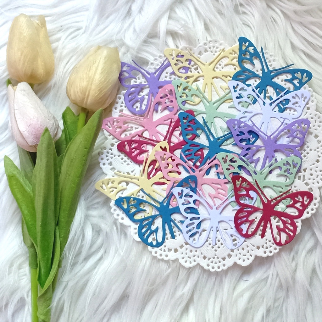 

ZIBA-C001 Die Cut butterfly for Scrapbooking / Journaling