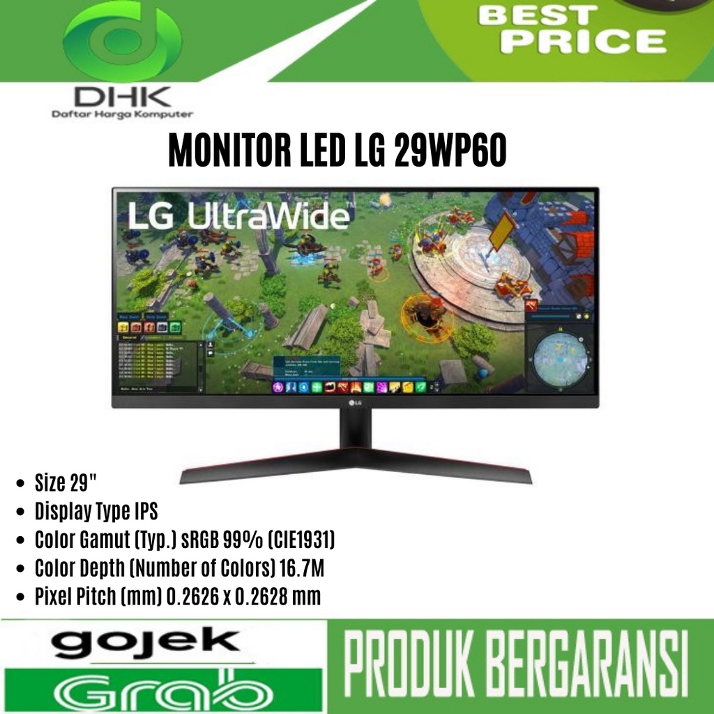 MONITOR LED LG 29WP60