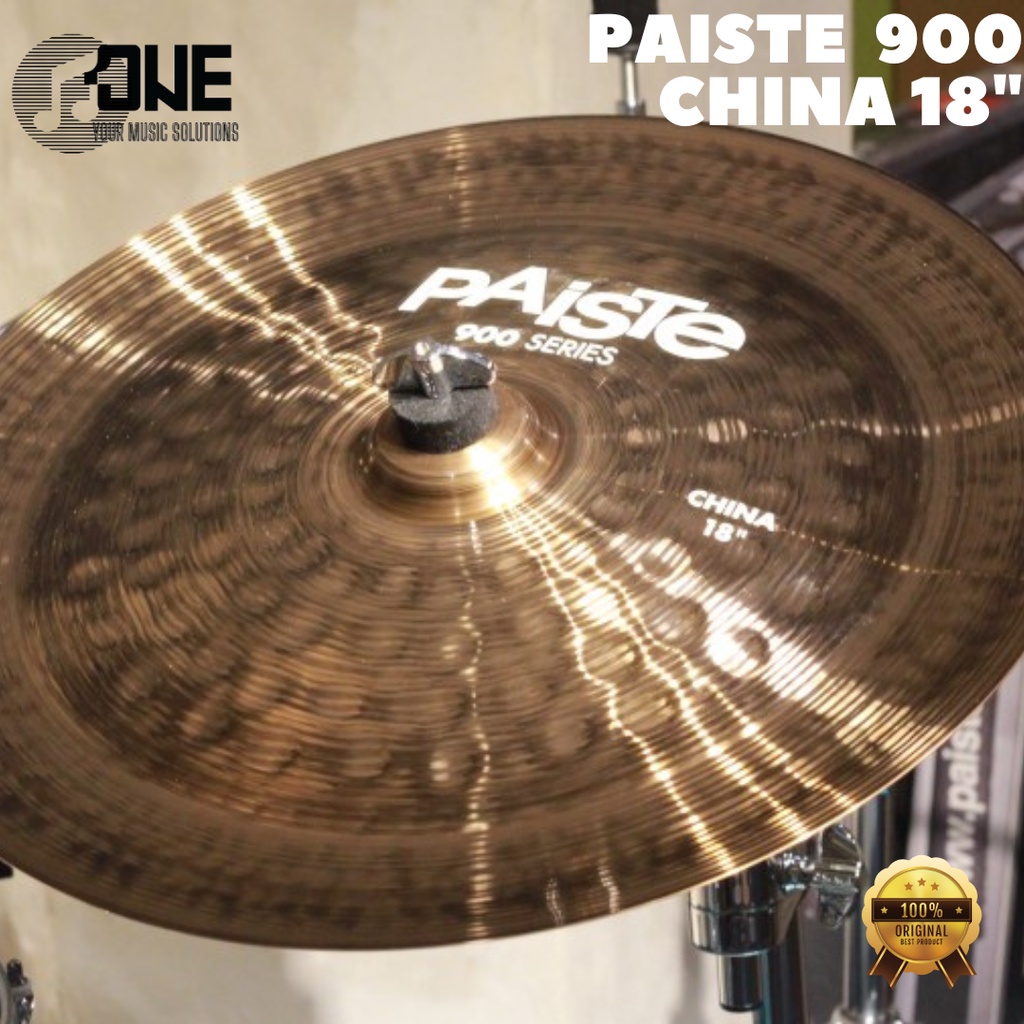 Paiste 900 Series Cymbal Drum / Splash 10" China 18" Crash 18" Ride 20" Original