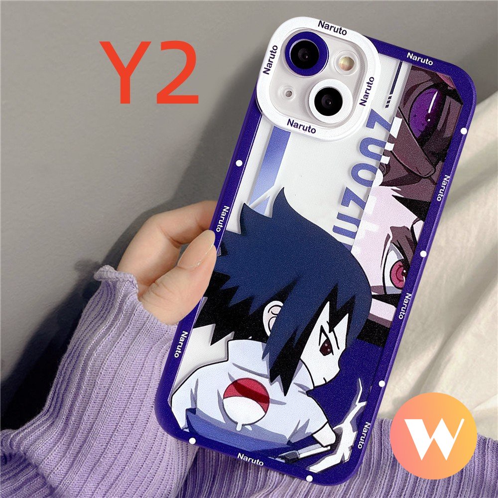 REDMI Trendy Anime NARUTO Case Redmi9 10C 9T 10 10A 9A 9C NFC Note 11s 10 10s 9 9Pro 9s 11 11Pro Plus 8 10Pro Max POCO M3 X3 Pro X3 NFC Kartun Uchiha Sasuke Soft Tpu Phone Cover