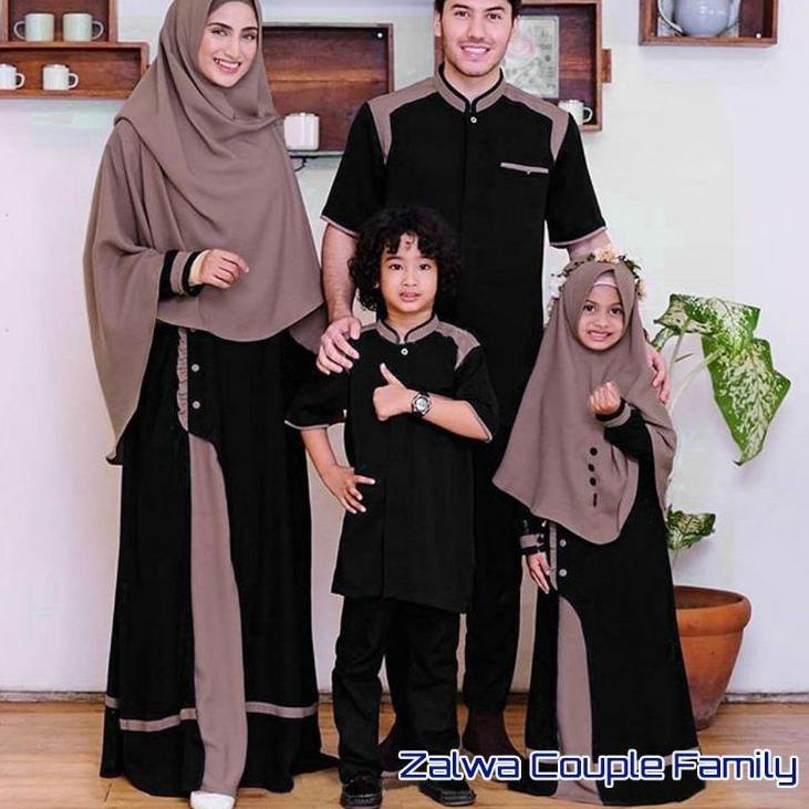 COG.21De22e • ZALWA COUPLE, BAJU COUPLE KELUARGA,COUPLE KELUARGA JANNAH FAMILY / BAJU COUPLE FAMILY 