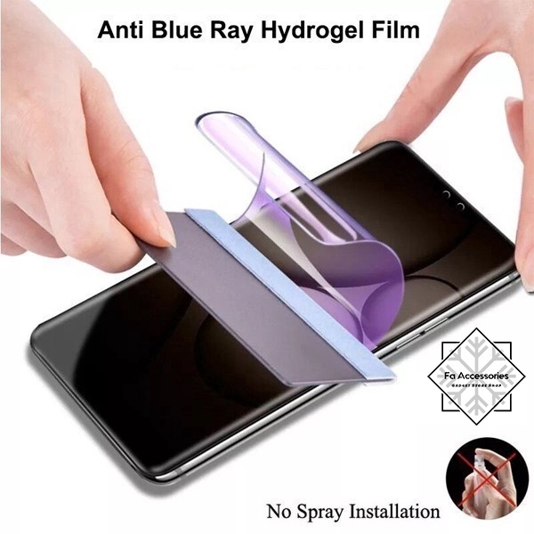 FA ANTI GORES JELLY HYDROGEL BLUE LIGHT BLUERAY RADIASI XIAOMI POCOPHONE POCO C3 M3 M3PRO M4 M4PRO M5 M5S X5 X5PRO S C40 F1 F2 F3 F2PRO F3PRO F4 F4GT F5 F5PRO X3 X3NFC X3PRO GT PRO 4G 5G FULL SCREEN PROTECTOR GUARD SHOCK