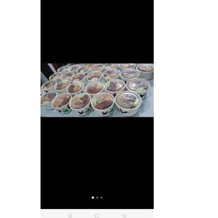 Mangkuk Mangkok Paper Papper Box Wadah Tempat Cup Rice Bowl Kertas Ayam Jago Mie Ayam Bakso Sup Mini