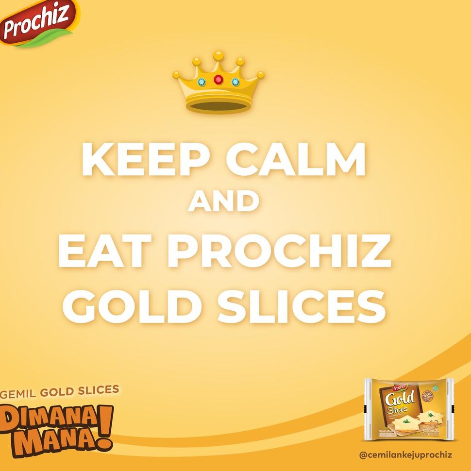 

☼ PROCHIZ Gold Keju Slice 12 slice ミ