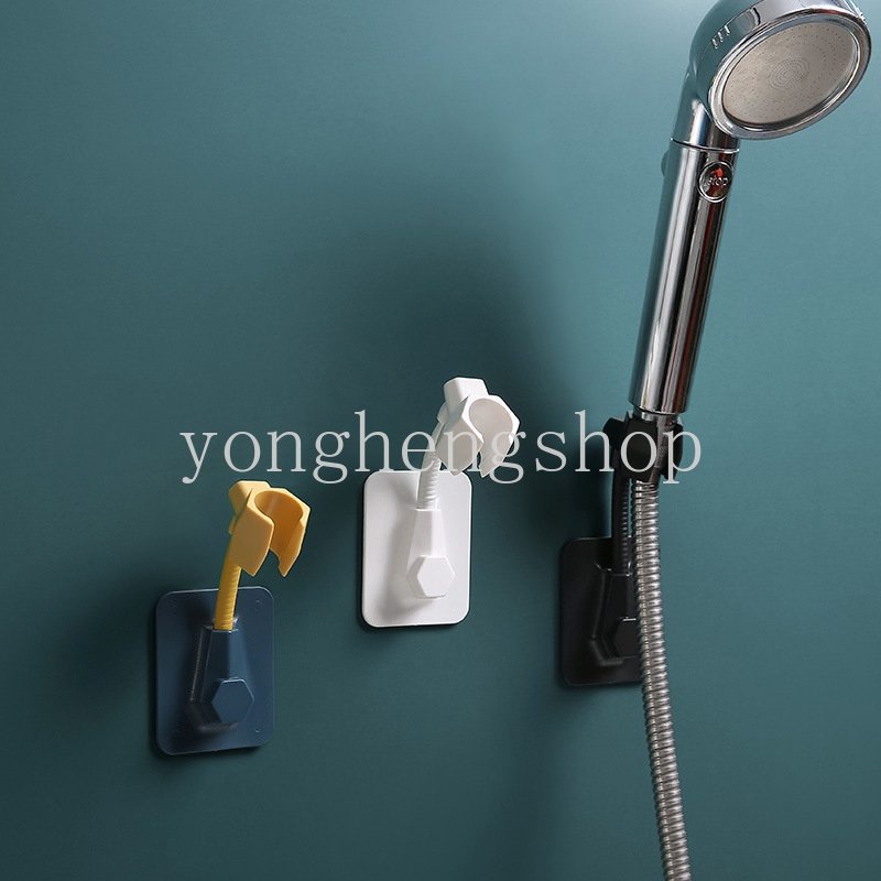 Universal Adjustable Shower Head Holder Dinding Holder Self-Adhesive Showerhead Bracket Berdiri Rak Sprinkler Kamar Mandi