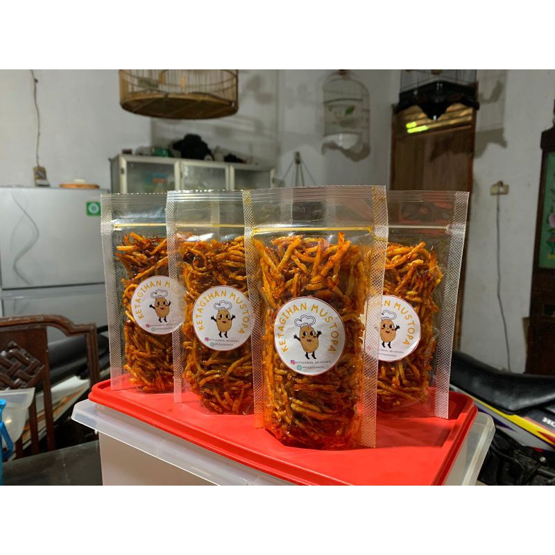 

Kengtang Mustopa Kriuk Bumbu Medok/Orek kentang