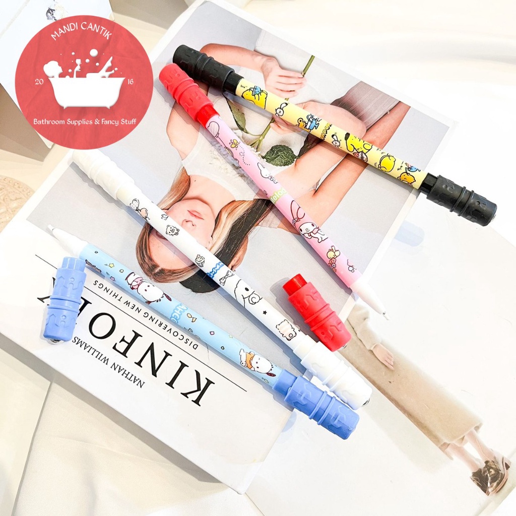 

pulpen tongkat putar magnet SANRIO pen bolpen kreatif spinner lucu imut kado unik COD