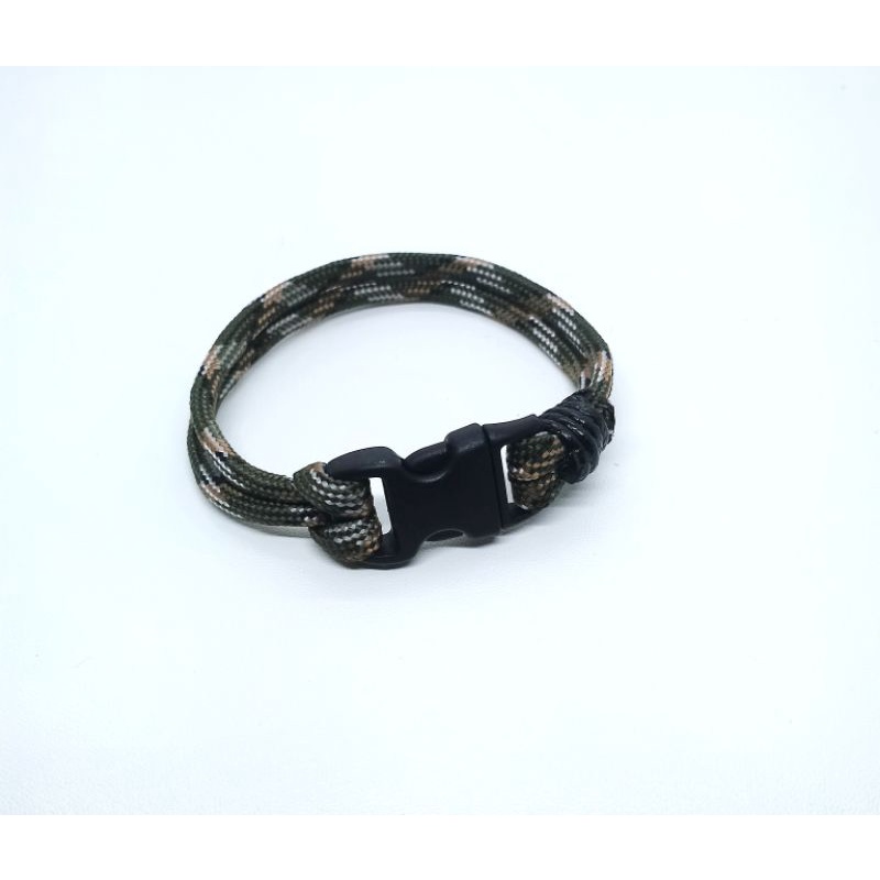 Gelang Paracord 3mm Kombinasi Buckle Pria Wanita