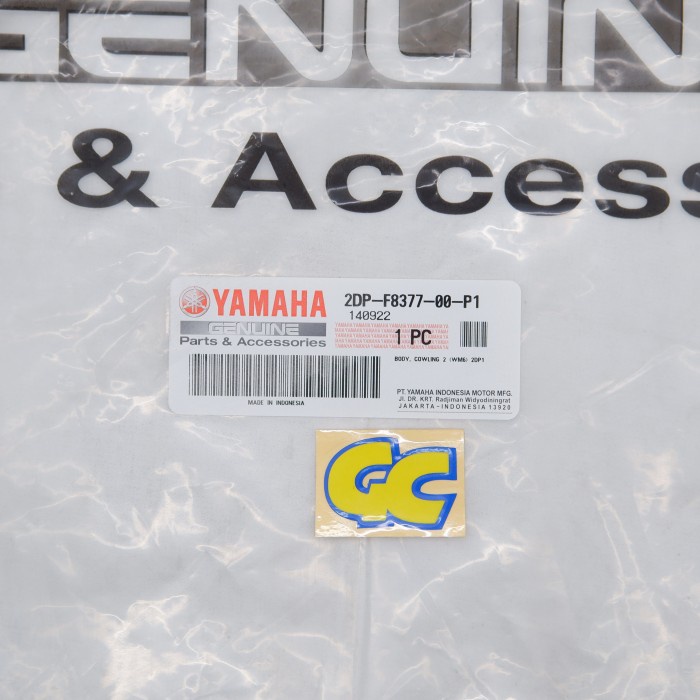 Cover Depan Kanan / Body Cowling Putih Nmax Old Original Yamaha #Original