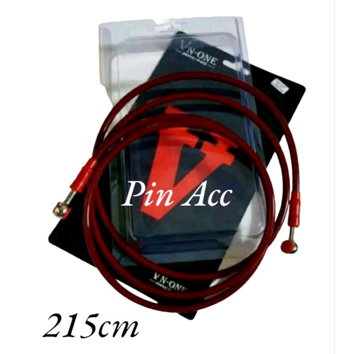 Selang rem serat belakang 215mm NMAX AEROX ADV NMAX NEW XMAX PCX OLD PCX NEW 215MM