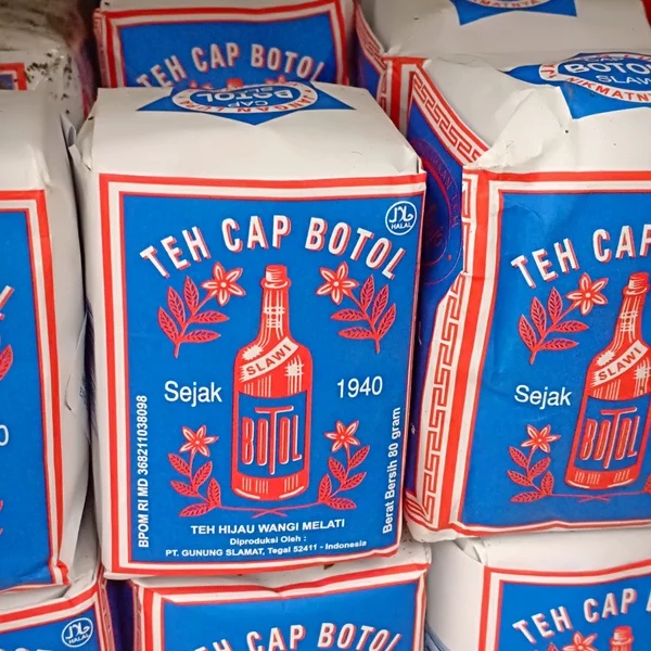 

TEH CAP BOTOL Bubuk Biru Pack 80gr