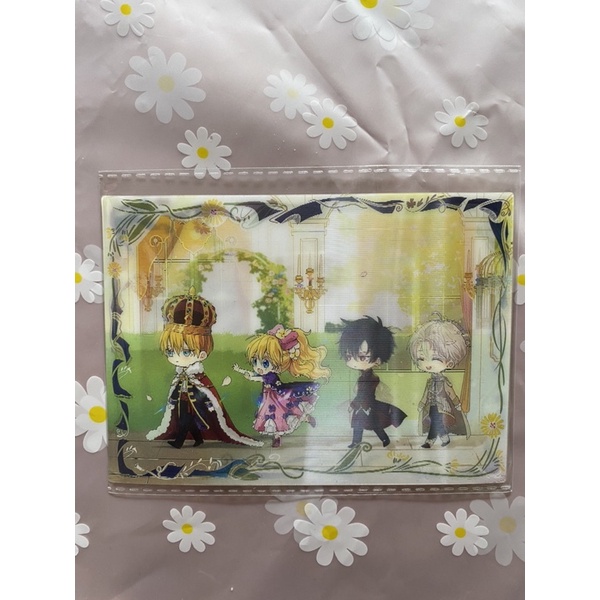 official wmmap who made me a princess lenticular postcard