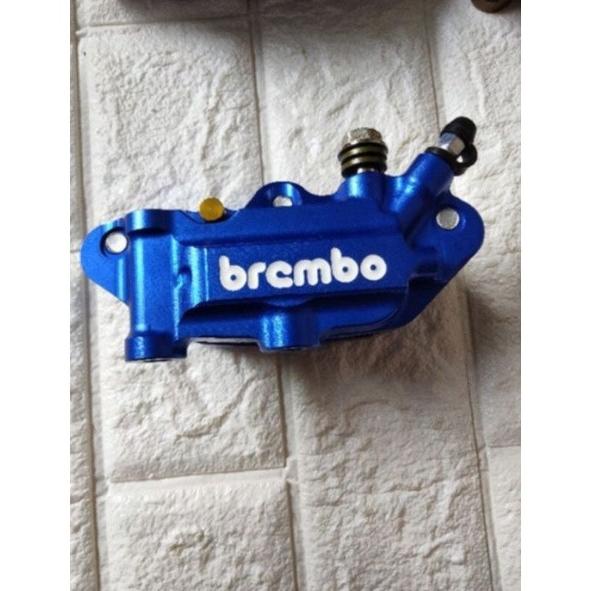 kaliper monoblok 4 piston 4p brembo full cnc universal vario beat mio
