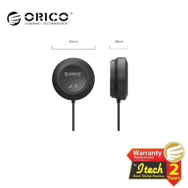 Promo ORICO BCR02 Car Berkualitas Receiver Bluetooth Audio