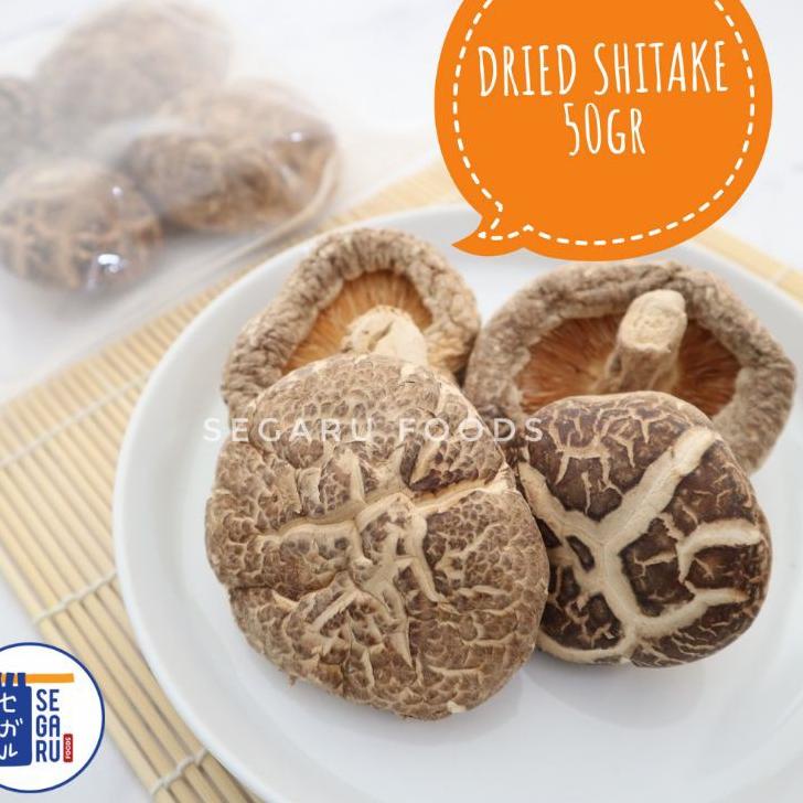 

Free Ongkir Dried Shitake Mushroom | Jamur Shitake Kering 50 gram