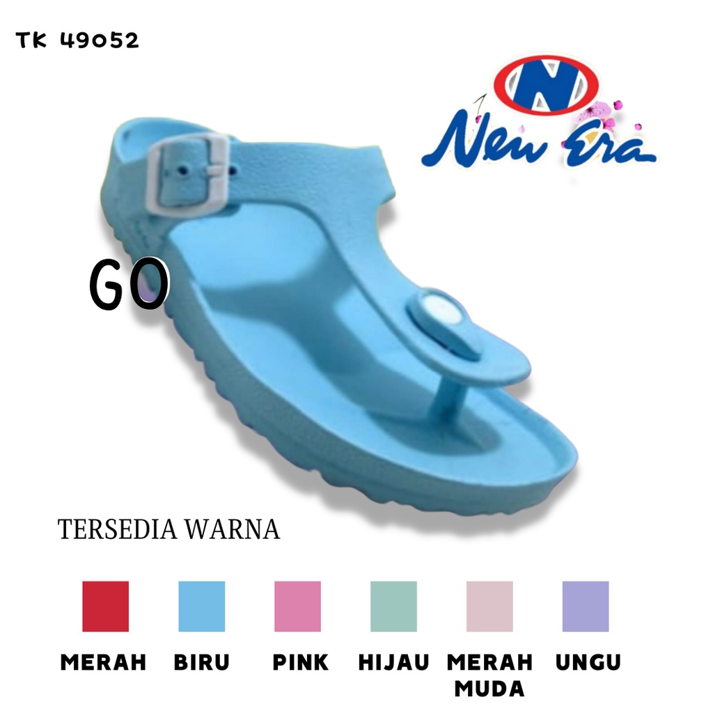 BB NEW ERA TK 49052 Sandal Japit VIRAL Wanita Sandal Wedgest MURAH Berkualitas