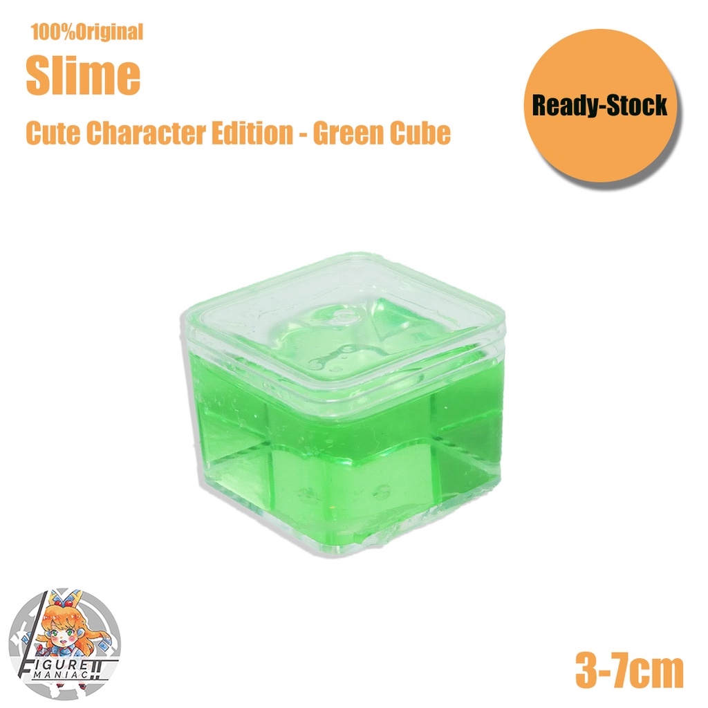 Mainan Anak - Slime CUBE Kotak Mini Cute Edition Import Premium Slime Lucu Cute Slime Aman Crystal Mud Galaxy Mud