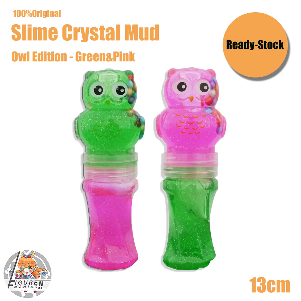 Mainan Anak - Slime OWL Edition Import Premium Slime Lucu Cute Slime Aman Crystal Mud Galaxy Mud