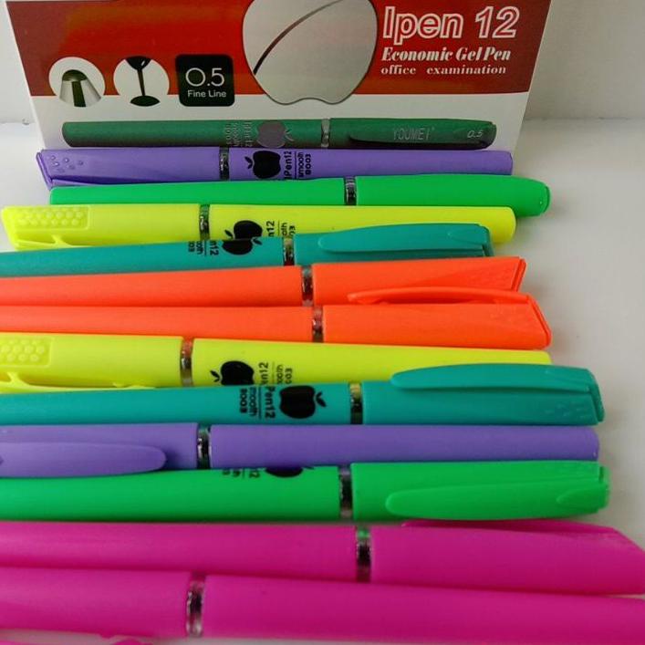 

Paling Disukai BALLPOINT PULPEN GEL YOUMEI IPENX ISI 12PCS GROSIR MURAH,,,