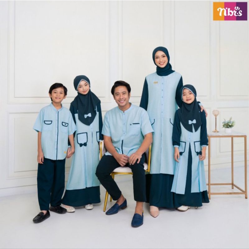 Nibras Sarimbit Alesha Blue Famset 2023