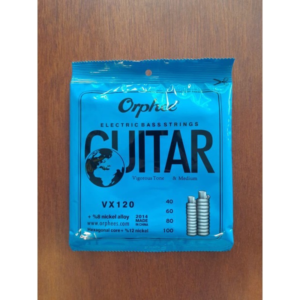 senar gitar bass orphee 4 senar VX120 original