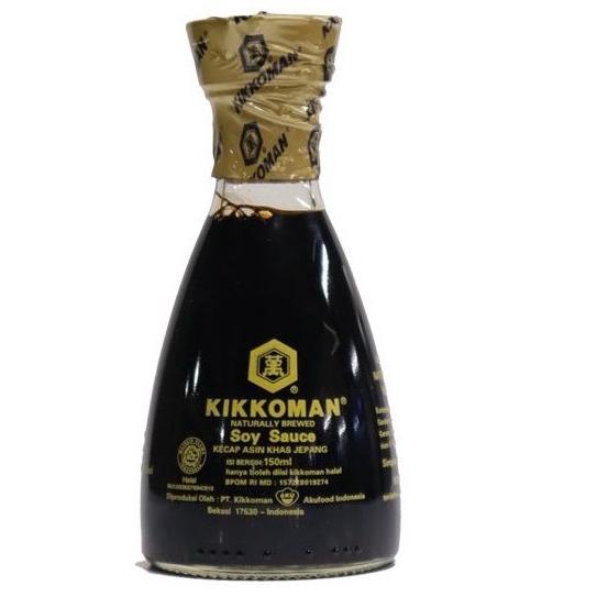 

12.12 SALE Kikkoman Soy Sauce Kecap Asin Jepang 150Ml 