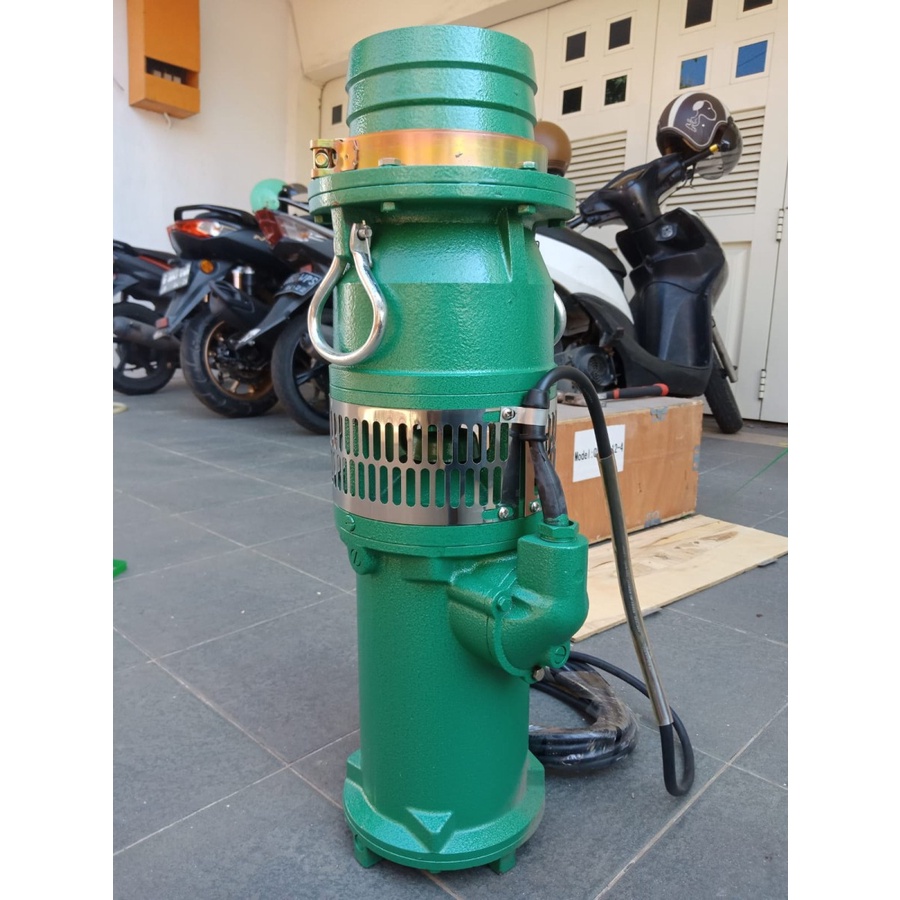 MAXPUMP QY65-42-2-11 Pompa Air Celup Empang 4inch 42meter 3Phase untuk Tambak Udang dan Kolam submersible