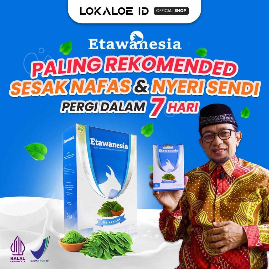 ETAWANESIA - SUSU KAMBING ETAWA PLATINUM BANTU ATASI PERNAFASAN SENDI TULANG OTOT DAN DAYA TAHAN TUBUH