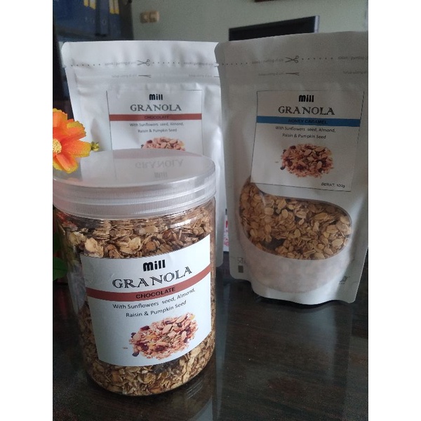 

Granola Toples 500gr snack promil, sarapan diet