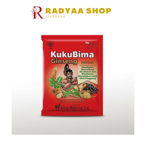 Sido Muncul Jamu Kuku Bima Ginseng 10's - Meningkatkan Kesehatan Pria
