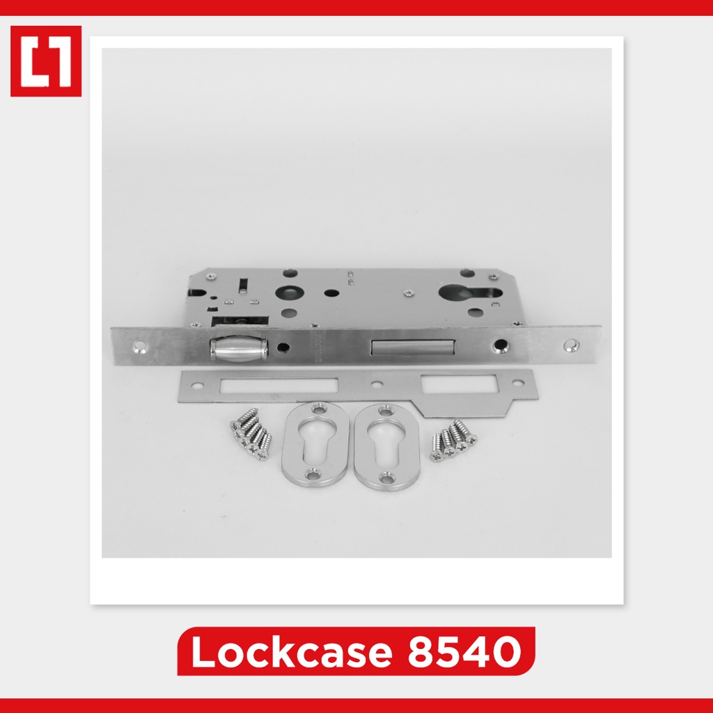 Mortise Body Lockcase Kunci Pintu 8540 Pelor Roller - Weldom