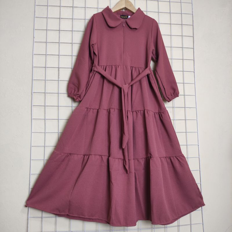 Gamis Canda gamis susun Anak ity crepe premium