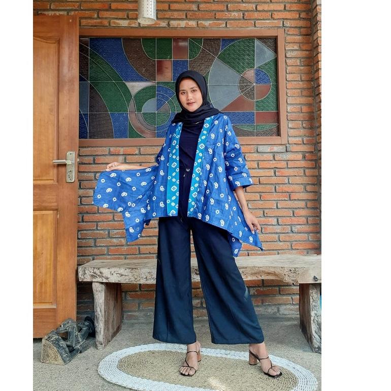 Langsung Atc OUTER BLAZER BATIK JUMPUTAN WANITA // ATASAN BATIK WANITA
