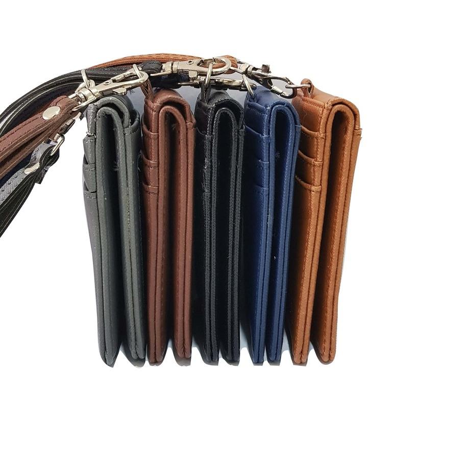 

[W-5-3 ☎] ID Card Holder Magnet Lanyard Magnet Name Tag Kulit Termurah Berkualitas PU Leather ID Card-proses cepat