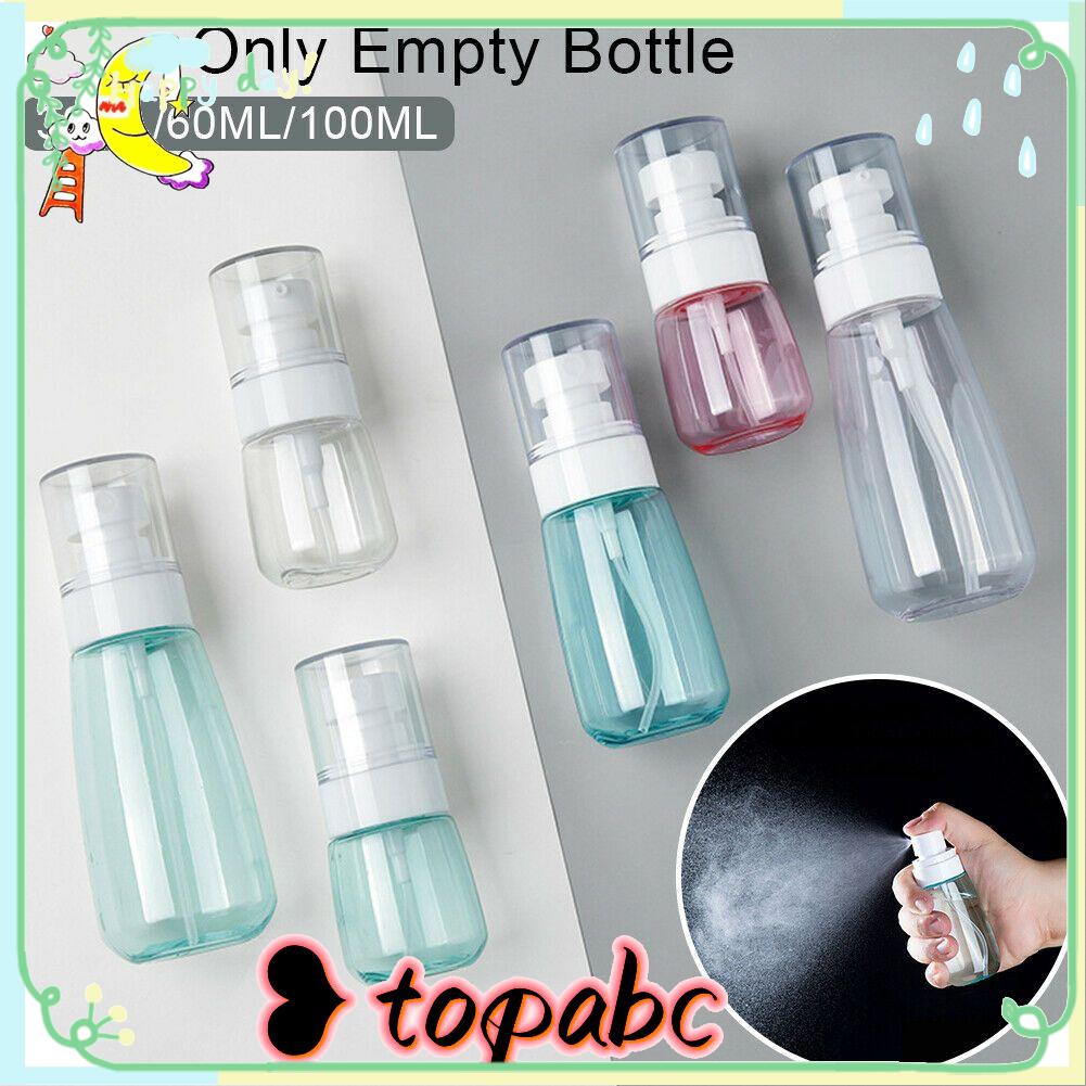 Top 6pcs Botol Spray Kosong Portabel Travel Botol Disinfektan Isi Ulang