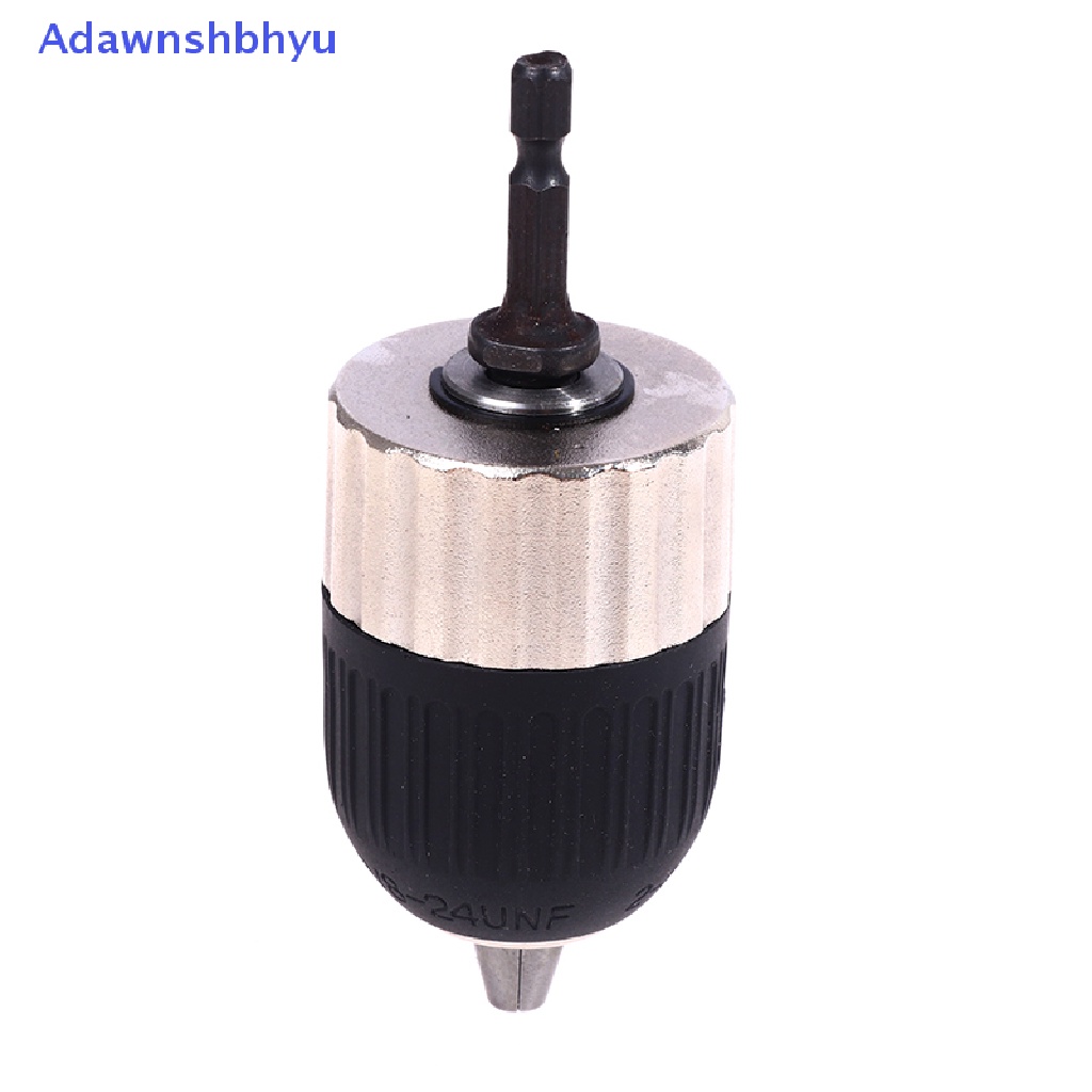 Adhyu 2-13mm Clamping Range Self-locking Keyless Bor Listrik Chuck Driver Alat ID