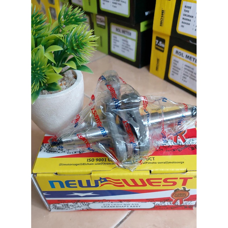 CRANK SHAFT MESIN CHAIN SAW 5800 NEW WEST