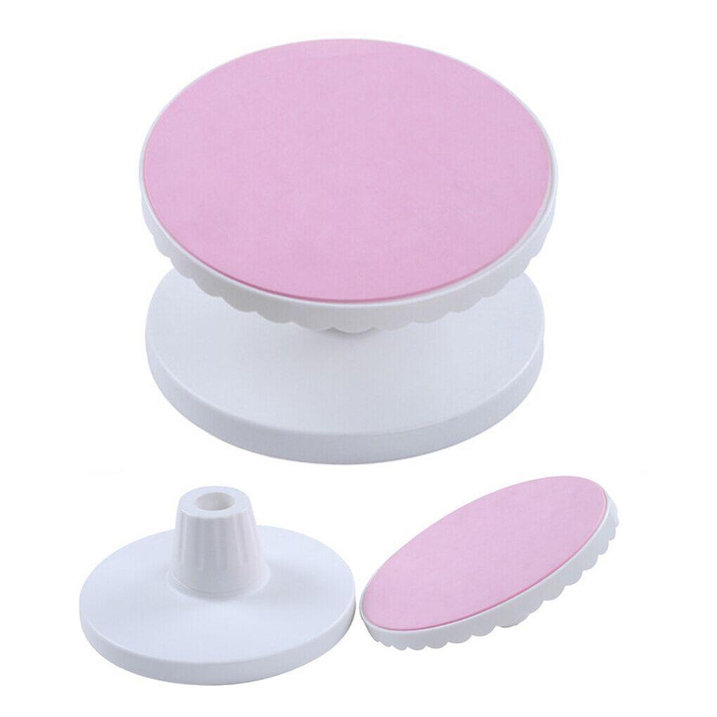 Cake Swivel Plate Meja Putar Kue Anti slip Berputar 360derajat