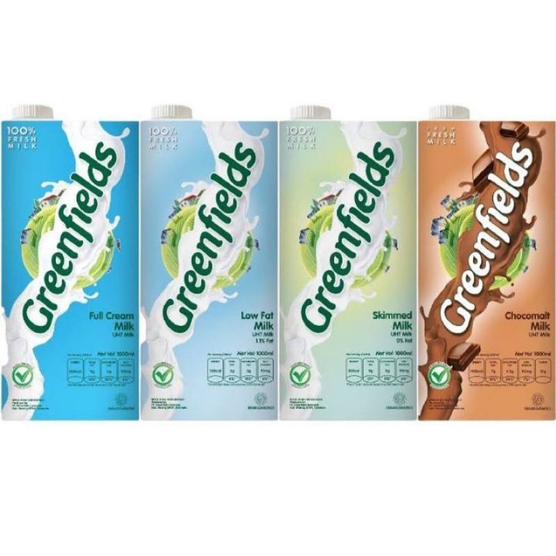 

Susu Greenfields 1 Liter Exp Bagus