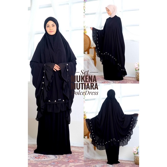 Mukena Mutiara Mukena Rayon Mukena Mewah Dewasa By Dolce Original