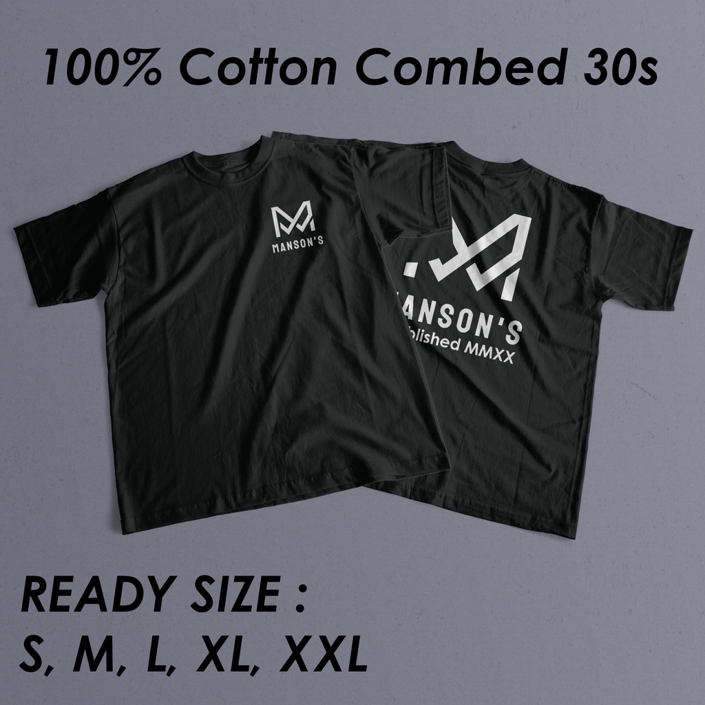 KAOS MANSON ' S POMADE II KATUN COMBED 30S ASLI
