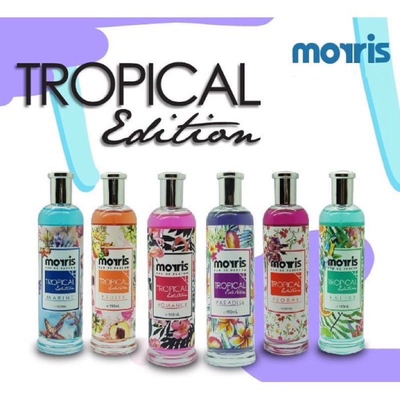 Morris Eau De Parfum Tropical | Minyak Wangi 110 ml