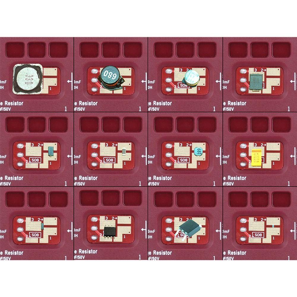 Solighter Digital Transistor Tester BSIDE ESR02 Pro Presisi Tinggi Dengan Pinset Komponen SMD