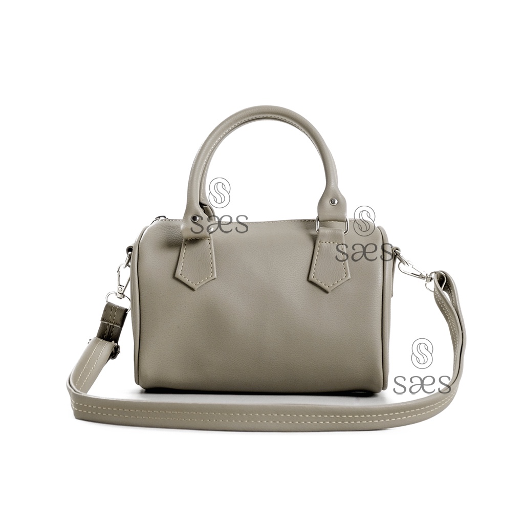 Saes Tas Selempang Wanita Mini silinder Sling Bag Kecil Fashion Lucu Murah SAES viola saes store 001