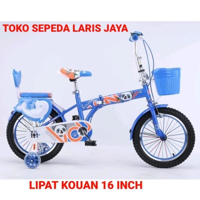 Sepeda Lipat Anak 16 Kouan, Sepeda Lipat Kouan 16 Inch #Original