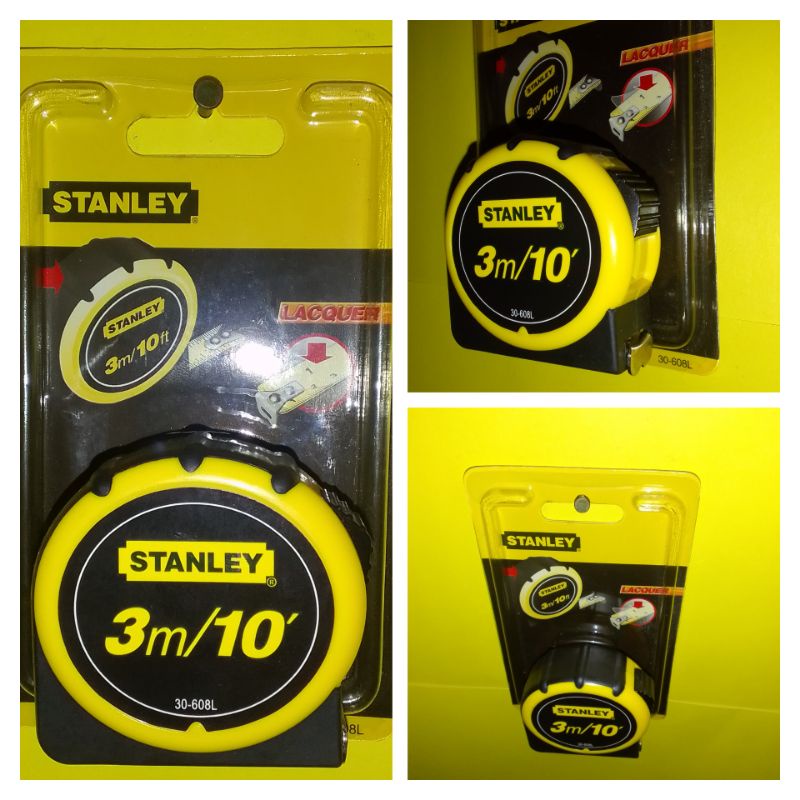 Meteran Stanley 30-608-22 Ukuran : ( 3m - 10" ) tape Stanley